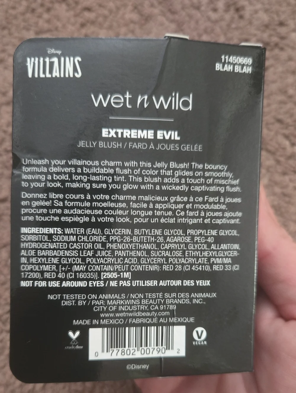 wet n wild Villains Jelly Blush - Ursula